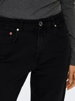 ONLEMEL Hög midja Rak passform Ankellängd Jeans