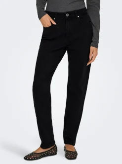 ONLEMEL Hög midja Rak passform Ankellängd Jeans