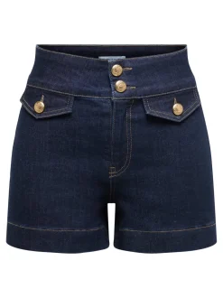 ONLEMILIA Hög midja Normal passform Denimshorts