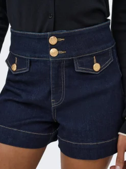 ONLEMILIA Hög midja Normal passform Denimshorts