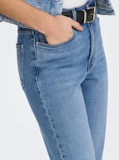 ONLEMILY Hög ankel midja Rak passform Jeans