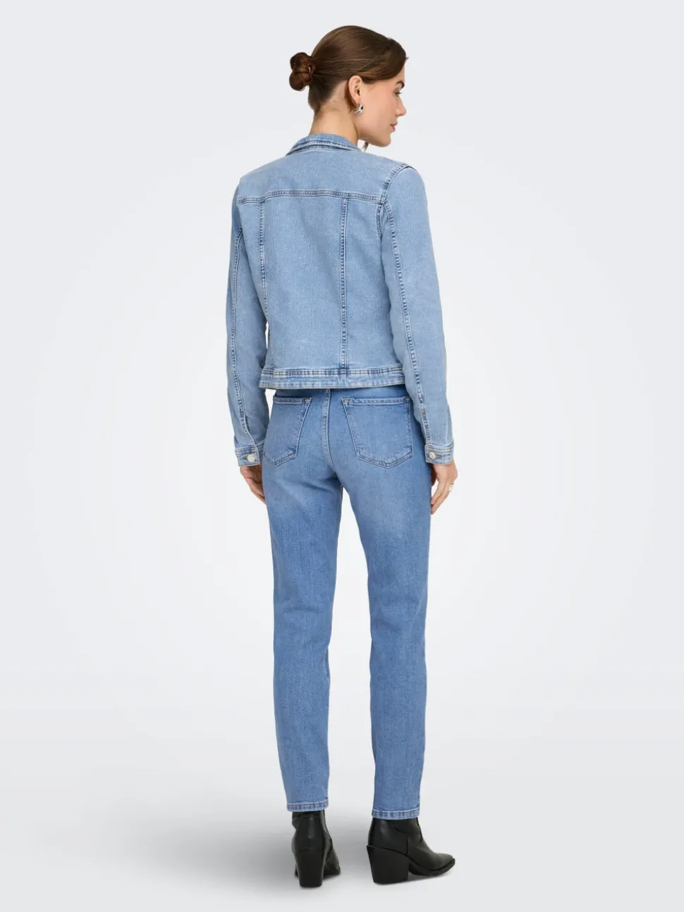 ONLEMILY Hög ankel midja Rak passform Jeans