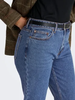 ONLEMILY Hög midja Rak passform Beskuren Jeans