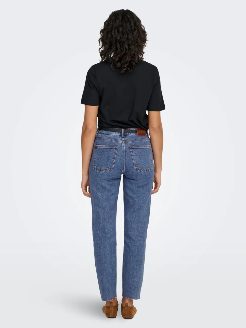 ONLEMILY Hög midja Rak passform Beskuren Jeans