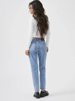 ONLEMILY Hög midja Rak passform Beskuren Jeans