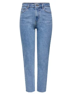 ONLEMILY Hög midja Rak passform Beskuren Jeans