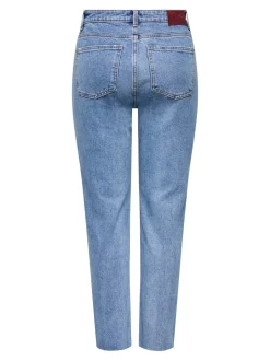 ONLEMILY Hög midja Rak passform Beskuren Jeans