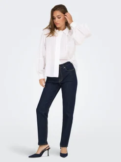 ONLEMILY Hög midja Rak passform Ankellängd Jeans