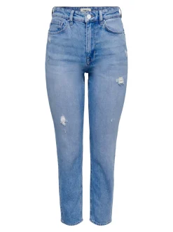 ONLEMILY Hög midja Rak passform Ankellängd Jeans