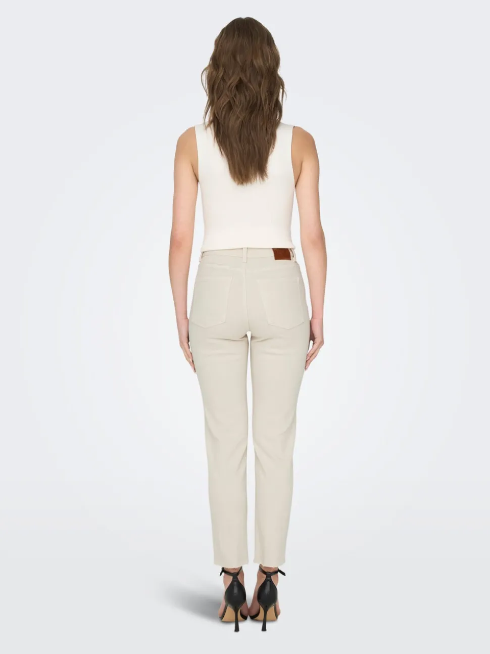 ONLEMILY Hög midja Rak passform Ankellängd Jeans