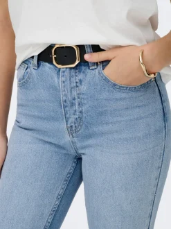 ONLEMILY Hög midja Rak passform Ankellängd Jeans