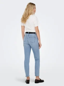 ONLEMILY Hög midja Rak passform Ankellängd Jeans