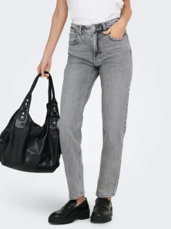 ONLEMILY Hög midja Rak passform Ankellängd Jeans