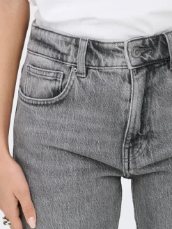 ONLEMILY Hög midja Rak passform Ankellängd Jeans