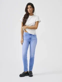 ONLEMILY Hög midja Rak passform Ankellängd Jeans