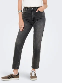 ONLEMILY Hög midja Rak passform Ankellängd Jeans