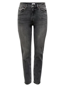 ONLEMILY Hög midja Rak passform Ankellängd Jeans