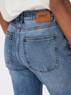 ONLEMILY Hög midja Rak passform Ankellängd Jeans