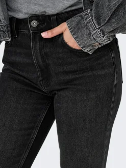 ONLEMILY Hög midja Rak passform Ankellängd Jeans