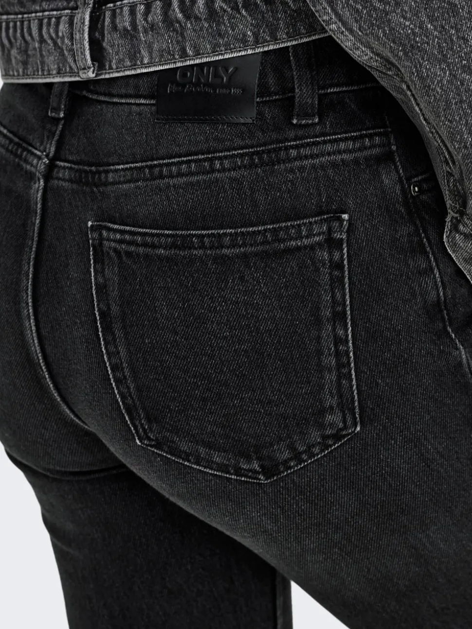 ONLEMILY Hög midja Rak passform Ankellängd Jeans