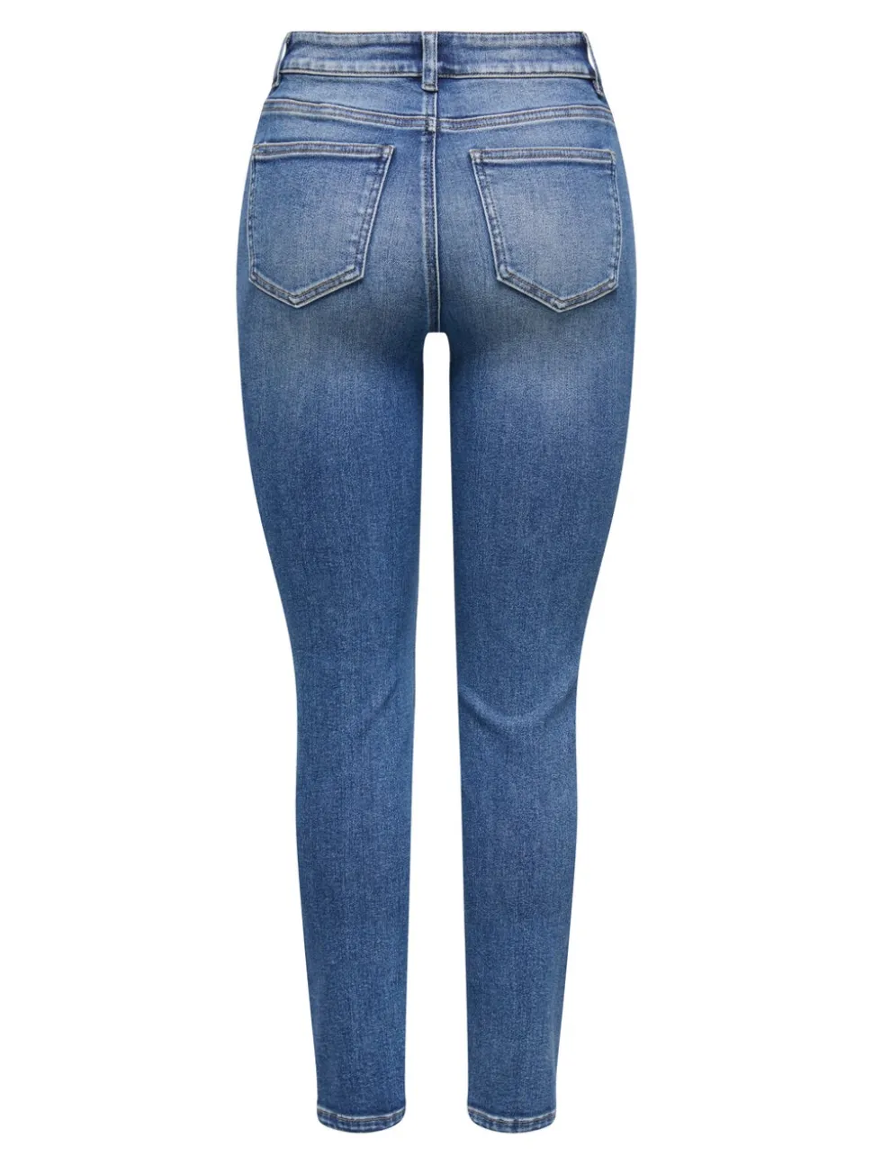 ONLEMILY-MILA Hög midja Rak passform Ankellängd Jeans