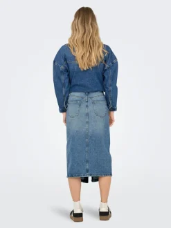 ONLENYA Denim Jeanskjol Midikjol