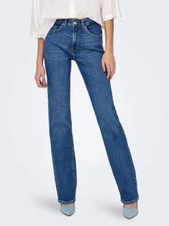 ONLEVERLY Medelhög midja Bootcut Fit Jeans