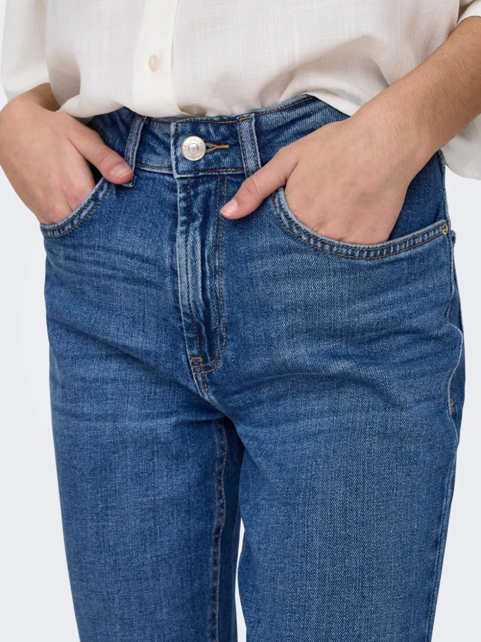ONLEVERLY Medelhög midja Bootcut Fit Jeans