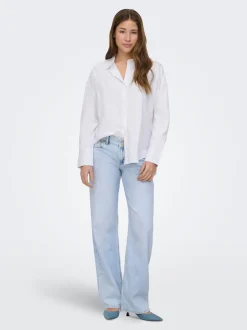 ONLEZRA Låg midja Vida ben Jeans