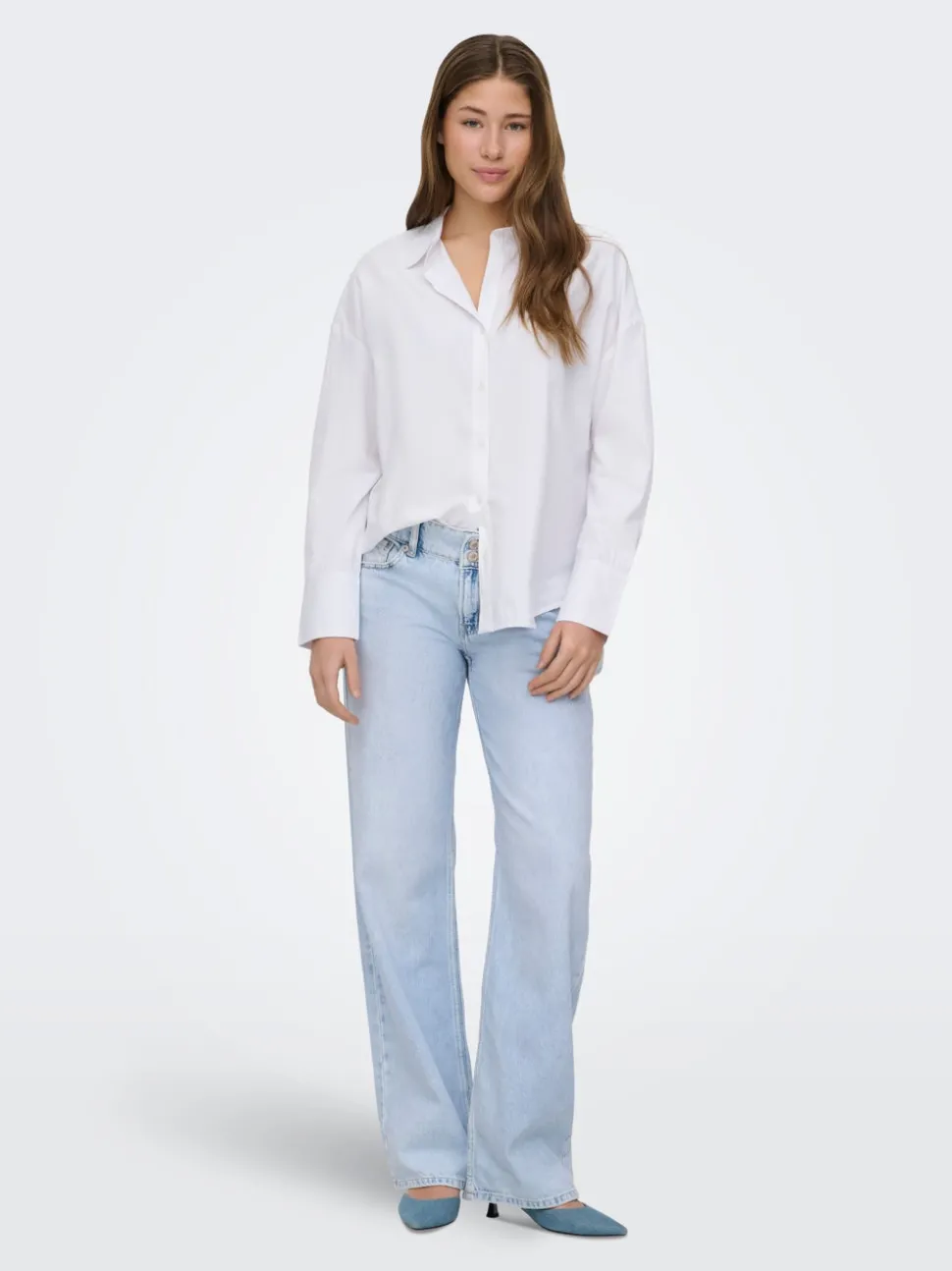 ONLEZRA Låg midja Vida ben Jeans