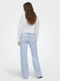 ONLEZRA Låg midja Vida ben Jeans
