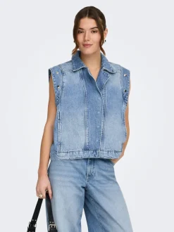 ONLFINLEY Jeansväst