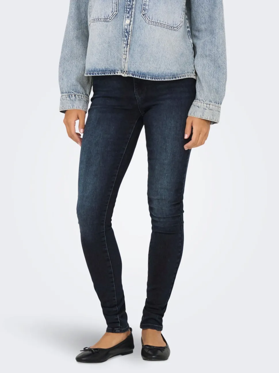 ONLFOREVER Hög midja Skinny Fit Jeans