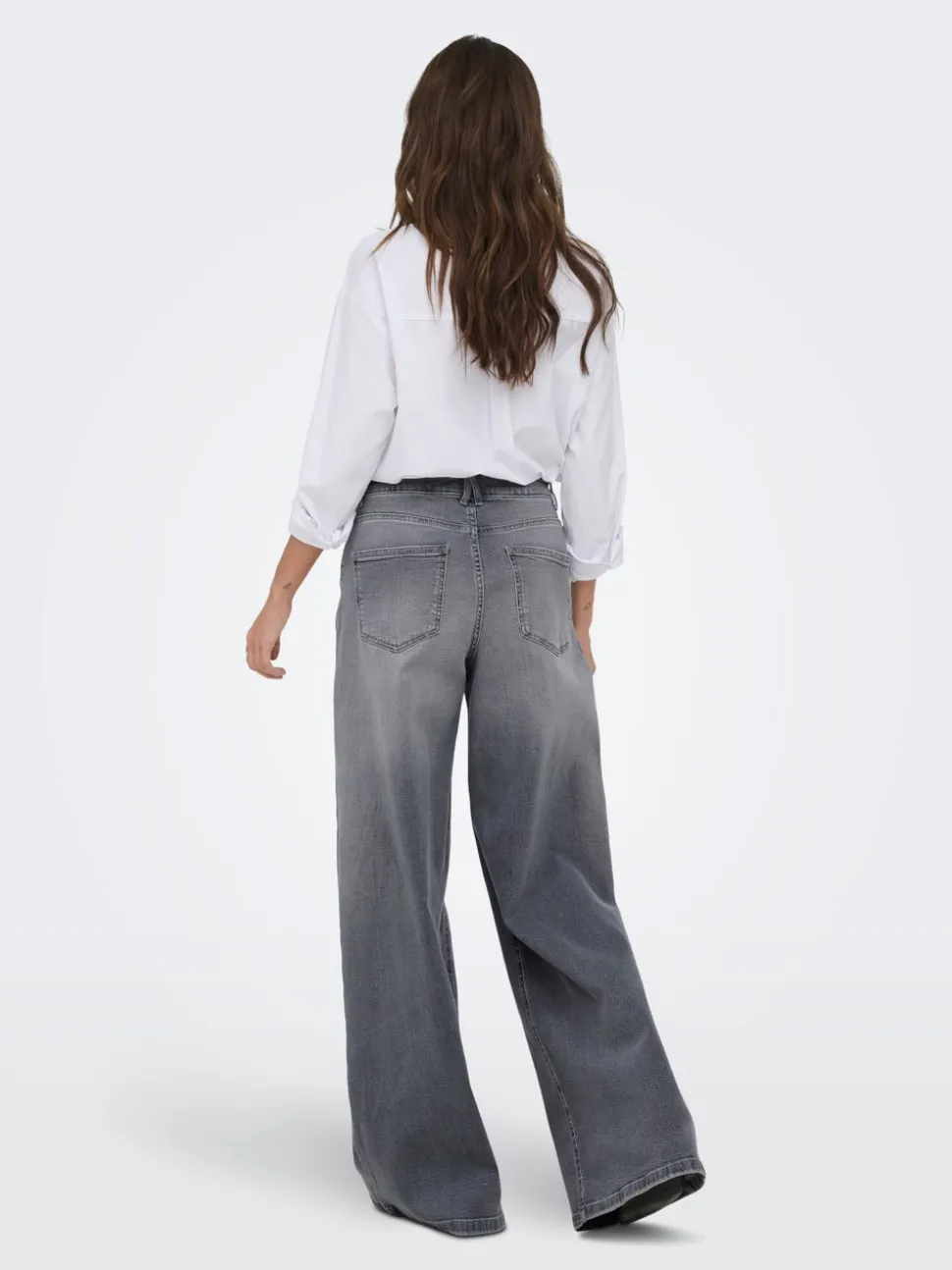 ONLFRANCESCA Medelhög midja Vida ben Jeans