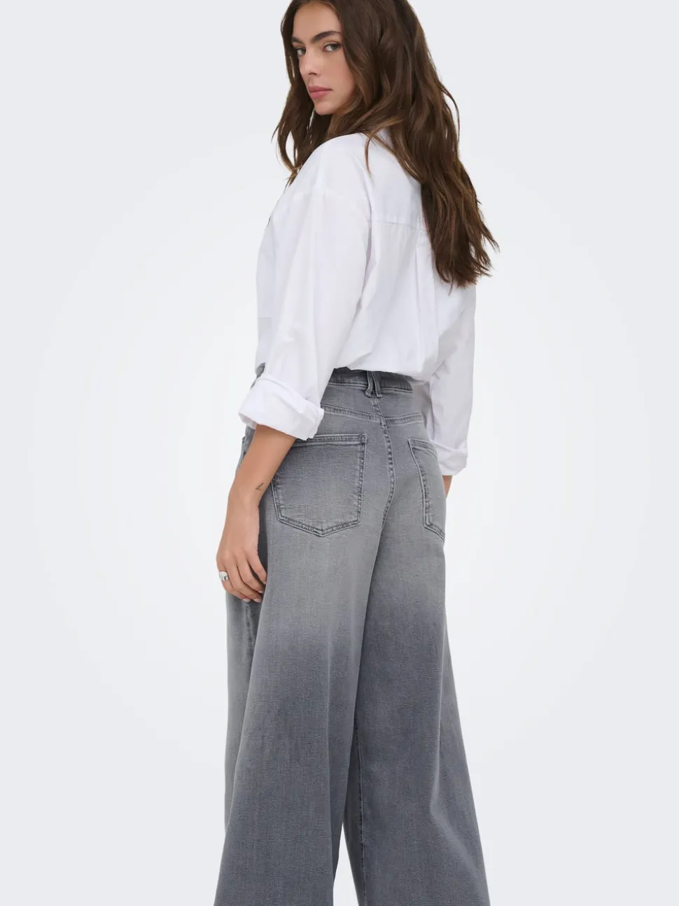 ONLFRANCESCA Medelhög midja Vida ben Jeans