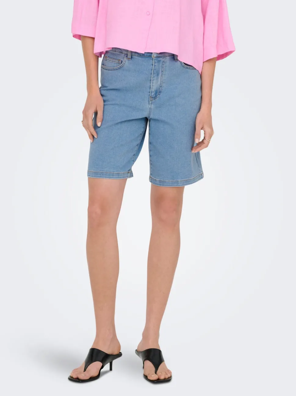 ONLFRIDA Hög midja Normal passform Bermudashorts