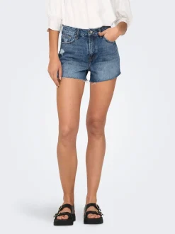 -ONLGABI Hög midja Normal passform Denimshorts