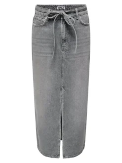 -ONLGIANNA Denim Jeanskjol Midikjol