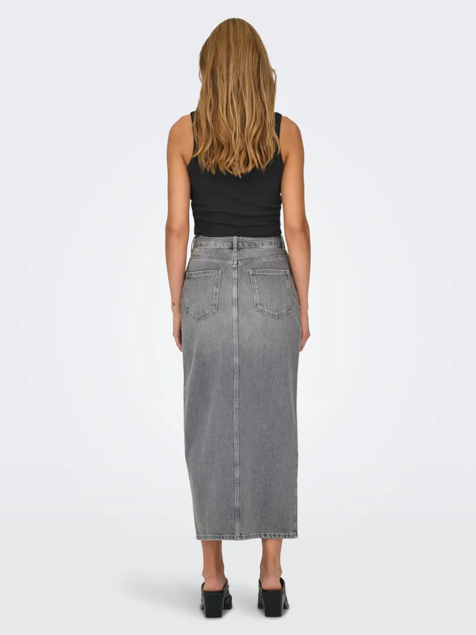 -ONLGIANNA Denim Jeanskjol Midikjol