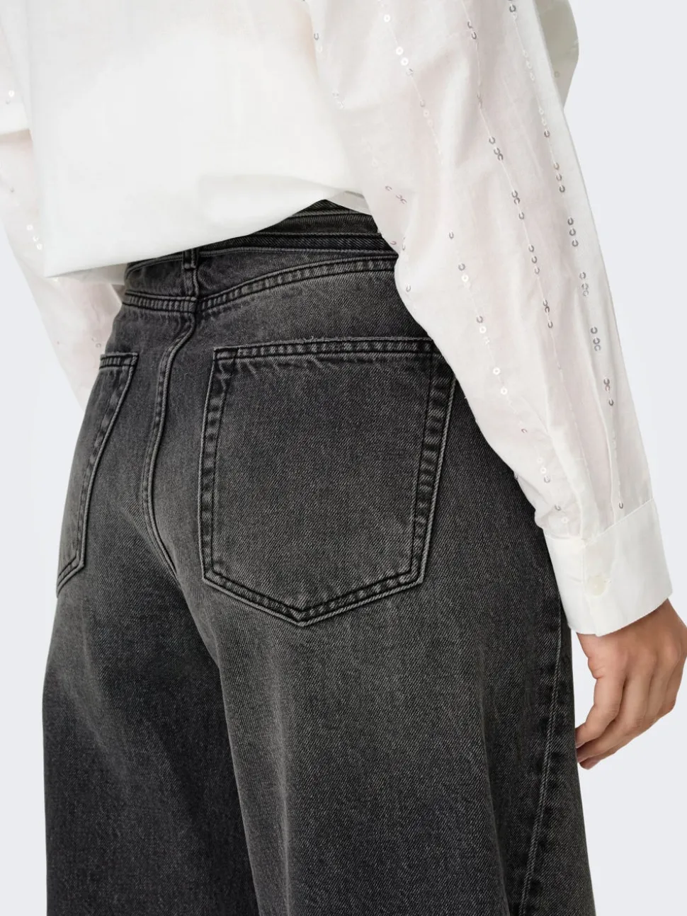 ONLGIANNA Medelhög midja Balloon Fit Jeans