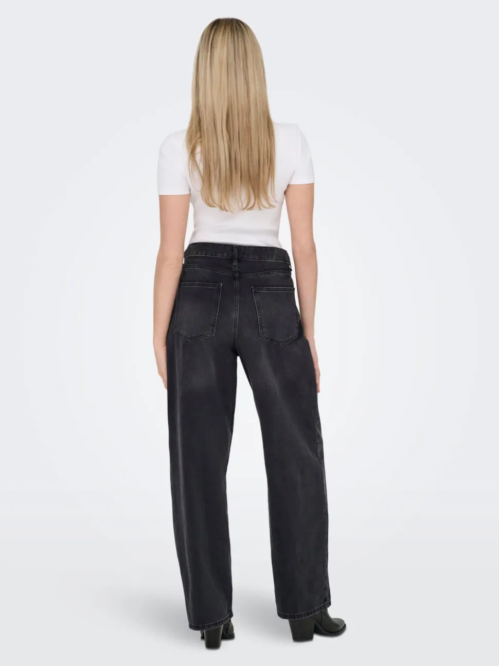 ONLGIORGIA Medelhög midja Baggy Fit Jeans