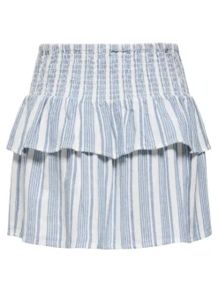 ONLGOA Linne Kjol Kort kjol