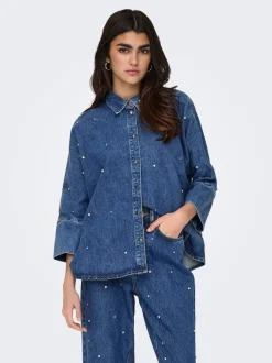ONLGRACE Denimskjorta