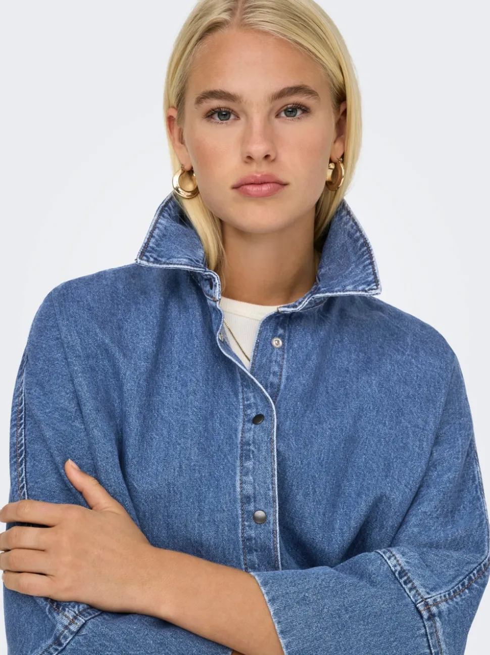 ONLGRACE Denimskjorta
