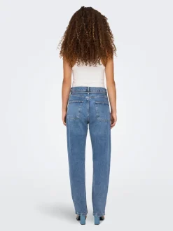 ONLGYPSY Hög midja Slim Straight Fit Jeans