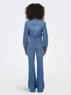 ONLHENNI Hög midja Utsvängd passform Jeans