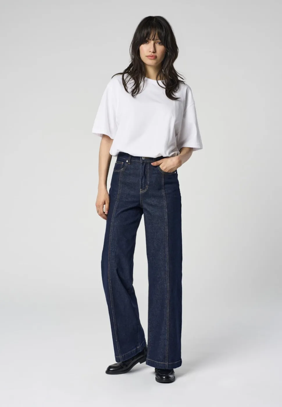 ONLHOPE Extra hög midja Vida ben Jeans
