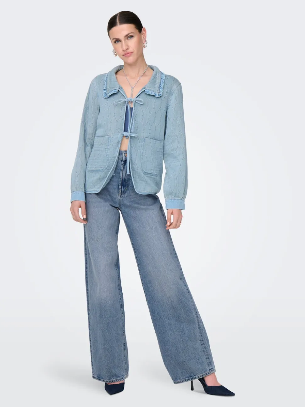 ONLHOPE Hög midja Vida ben Jeans
