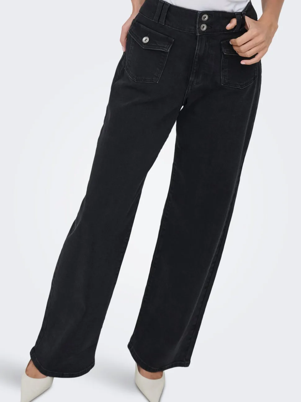 ONLHOPE Hög midja Vida ben Jeans