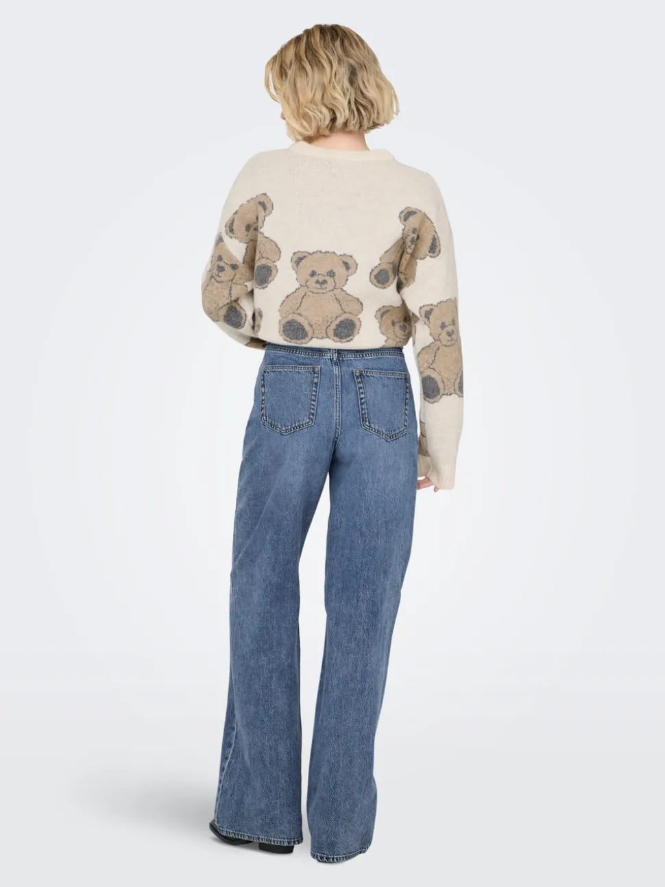 ONLHOPE Medelhög midja Vida ben Jeans